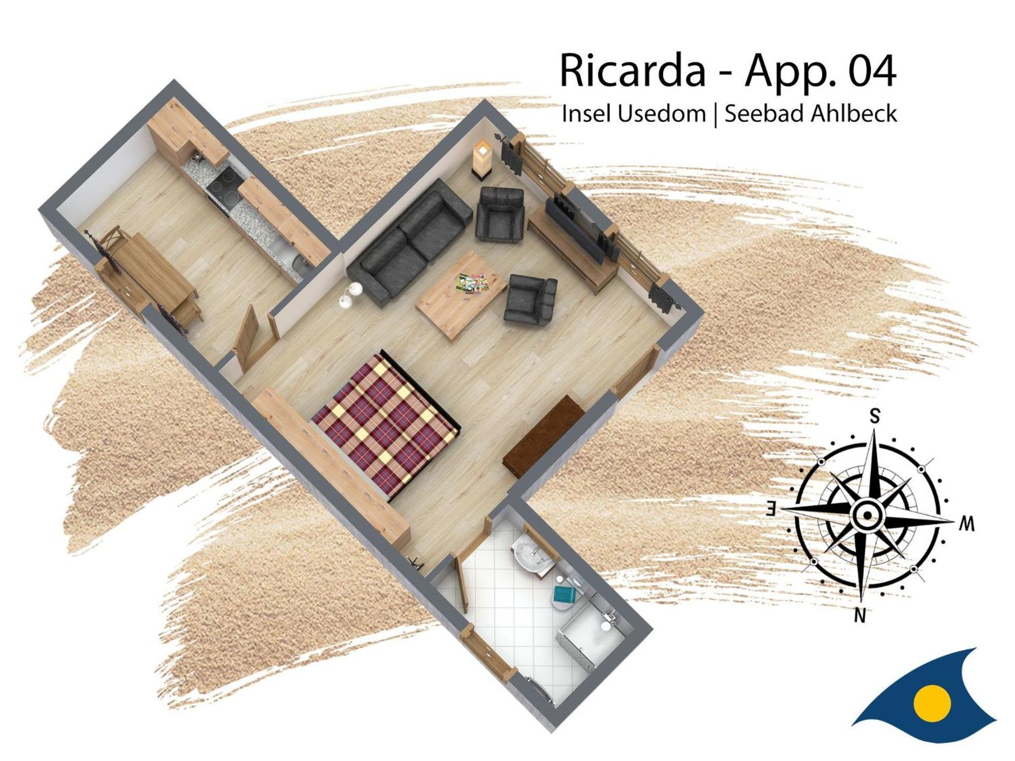 Villa Ricarda Whg 04 Heringsdorf (Usedom) Exterior foto